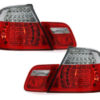 LED-baklykter egnet for BMW E46 2D Cabrio (2000-2005) rød/krystall | LED-baklykter egnet for BMW E46 2D Cabrio (2000-2005) rød/krystall |