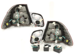 Bakside LED-Baklykter rød/klar - BMW E46 4D Limousine 98-01