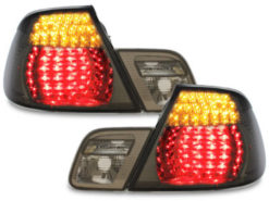 LED-baklykter egnet for BMW E46 cabrio 00-05 _ røyk