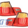 LED-baklykter egnet for BMW E46 Coupe 2D 2003-2005 rød/røyk |