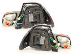 Alternative view of LED-baklykter egnet for BMW E46 Coupe Facelift 2003-2006 rød/krystall 4 stk.