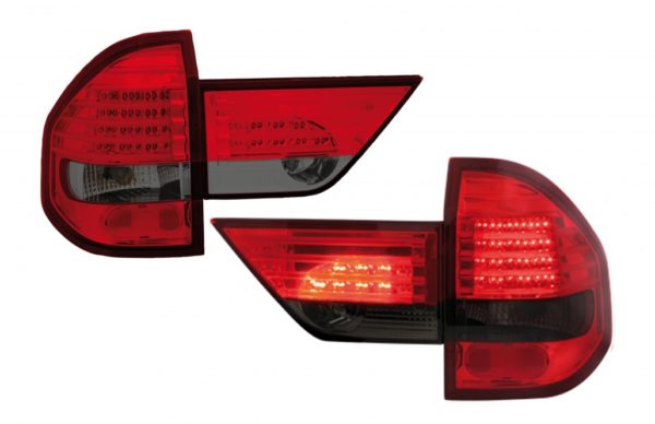 LED-baklykter egnet for BMW X3 E83 (01.2004-2005) Red Smoke |