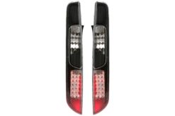 LED-baklykter egnet for Ford Focus MK2 Hatchback (2008-2011) Svart