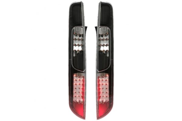 LED-baklykter egnet for Ford Focus MK2 Hatchback (2008-2011) Svart