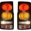LED-baklykter egnet for Land Rover Discovery III 3 & IV 4 (2004-2016) Svart konvertering til ansiktsløft-utseende | LED-baklykter egnet for Land Rover Discovery III 3 & IV 4 (2004-2016) Svart konvertering til ansiktsløft-utseende |