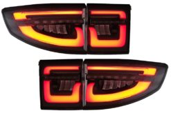 LED-baklykter egnet for LAND ROVER DISCOVERY SPORT L550 (2014-2019) Konvertering til 2020-up Smoke