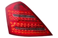 Alternative view of LED-baklykter egnet for Mercedes S-Klasse W221 (2005-2009) Rød Hvit