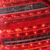 LED-baklykter egnet for Mercedes S-Klasse W221 (2005-2009) Rød Hvit |