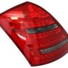 LED-baklykter egnet for Mercedes S-klasse W221 (2005-2009) Red Smoke med dynamisk sekvensielt blinklys |