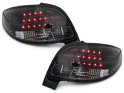 LED-Baklys - Peugeot 206cc 98-09 _ svart