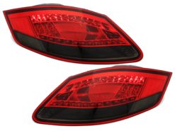 LED-baklykter egnet for PORSCHE Boxster 987 05-08 Cayman 06-09 rød / røyk