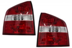LED-Baklys - Skoda Octavia II 1Z Kombi (2004-2012) Rødhvit