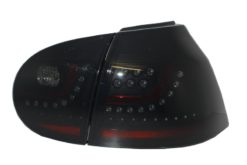 Alternative view of Led-baklys egnet for VW Golf V 5 venstrestyrt (2004-2009) Smoke Extreme Black Look Urban Style