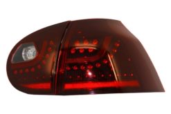Alternative view of LED-baklykter egnet for VW Golf V 5 (2004-2009) Venstrestyrt (LHD) Cherry Red Urban Style