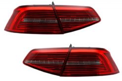LED-baklys egnet for VW Passat B8 3G (2015-2019) Limousine Matrix R-linje med sekvensielle dynamiske svinglys