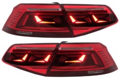 LED-baklykter egnet for VW Passat B8 3G (2015-2019) Limousine Sequential Dynamic Turning Lights B8.5 Design
