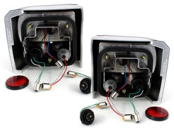 Alternative view of LED-baklykter som passer til VW T4 90-03 _ sort