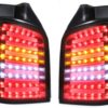LED-baklykter egnet for VW T5 (04.2003-2009) Black Smoke | LED-baklykter egnet for VW T5 (04.2003-2009) Black Smoke |