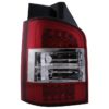 LED-baklykter egnet for VW Transporter V T5.1 (04.2010-2015) Chrome Red Clear |
