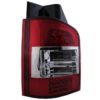 LED-baklykter egnet for VW Transporter V T5.1 (04.2010-2015) Chrome Red Clear |