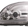 LED RØRLYS Hovedlys egnet for Toyota Land Cruiser FJ120 (2003-2009) Krom med dynamiske sekventielle svinglys |