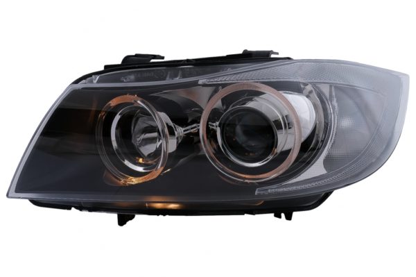 VENSTRE SIDE Angel Eyes Xenon-frontlykt egnet for BMW 3-serie E90 Sedan E91 Touring (03.2005-2008) Chorme