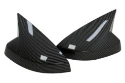 Alternative view of Speildeksler som passer for Audi A3 8V RS3 Cabriolet Limousine Sportback (2012-2019) Bat Look Carbon