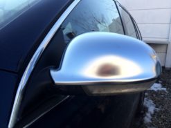 Alternative view of Speildeksler egnet for VW Golf V (2003-2007) Design i børstet aluminium