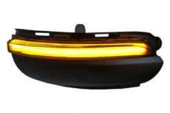 Alternative view of Speil Dynamisk LED-blinklys egnet for VW Golf 6 Hatchback (2008-2013) Touran (2010-2015) Smoke