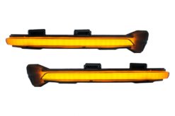 Speil dynamisk blinklyslampe SMOKE LED SEQ egnet for VW Golf 7 Hatchback Variant (2013-2017) Touran II (2015-Up)