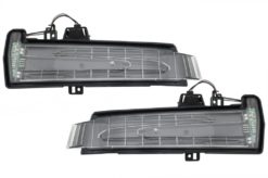 Speil Blinklys Markeringslampe egnet for Mercedes A-Klasse W176 B-Klasse W246 C-Klasse W204 CLS W218 E-Klasse W212 S-Klasse W221 Facelift Look