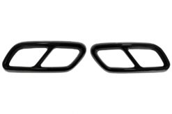 Alternative view of Lyddemperespisser Rammer egnet for Mercedes C-Klasse W206 S206 Sport Line (2021-Up) Piano Black