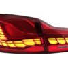 OLED-baklykter egnet for BMW 4-serie F32 F33 F36 M4 F82 F83 (2013-03.2019) Rød klare med dynamisk sekvensielt svinglys | OLED-baklykter egnet for BMW 4-serie F32 F33 F36 M4 F82 F83 (2013-03.2019) Rød klare med dynamisk sekvensielt svinglys |