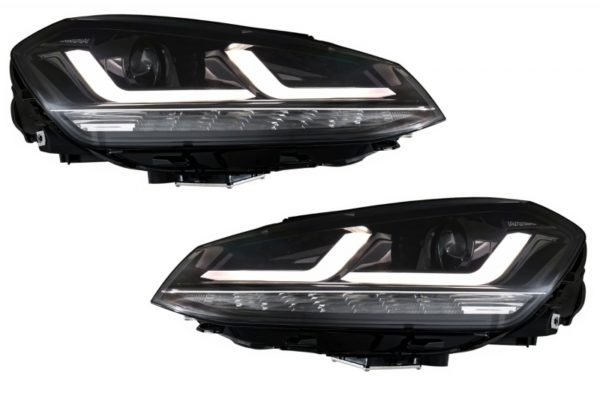Osram Full LED-frontlykter LED-kjøring egnet for VW Golf 7 VII (2012-2017) Black Upgrade for Xenon & Halogen DRL-biler | Osram