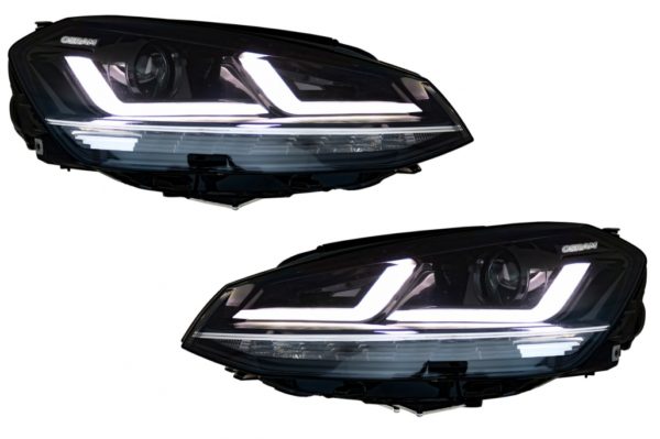Osram Full LED-frontlykter LED-kjøring egnet for VW Golf 7 VII 12-17 Chrome Upgrade for Xenon&Halogen DRL-biler | Osram