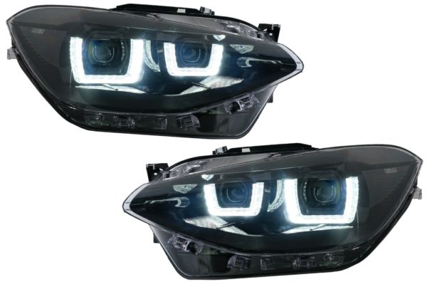 Osram LEDriving Full LED-frontlykter egnet for BMW 1-serie F20 F21 (06.2011-03.2015) Svart | Osram