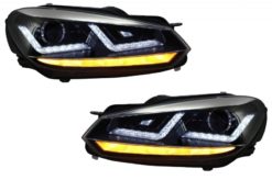Alternative view of OSRAM LEDriving LED-baklykt med Xenon-oppgraderingslykter egnet for VW Golf 6 VI (2008-2012) Dynamisk sekvensielt svinglys