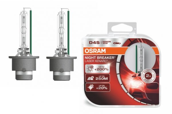 OSRAM XENARC NIGHT BREAKER LASER D4S 35W 66440XNL-HCB Hardcore-boks (2 enheter)