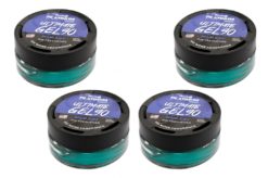 Paradise Fresh Air Ultimate Gel Air Freshener Platinum Series Lukt Eliminerer 4 krukker New Car Black