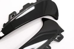 Alternative view of Bakstøtfanger Aero Flaps Flics Sidefinner egnet for Mercedes GLA SUV H247 (2020-up) Sport Line Piano Black