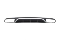 Bakre støtfanger luftdiffuser egnet for Mercedes E-klasse W213 S213 Standard (2016-2019) E63 Design Chrome Edition