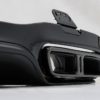 Bakre støtfanger luftdiffuser med eksospottespisser egnet for Mercedes E-Klasse W213 Sport Line (2016-2019) E63s Design All Black Night Package | Bakre støtfanger luftdiffuser med eksospottespisser egnet for Mercedes E-Klasse W213 Sport Line (2016-2019) E63s Design All Black Night Package |