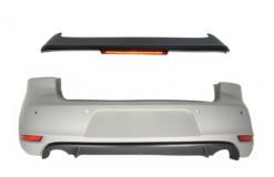 Bakre støtfanger og takspoiler med LED bremselys egnet for VW Golf 6 VI (2008-2012) GTI Design