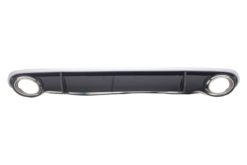 Alternative view of Bakre støtfangerspreder og eksosspisser med sentralgitter og LED-baklys egnet for AUDI A4 B8 Avant Pre Facelift (2007-2011)