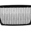 Bakre støtfanger Diffuser egnet for Audi A4 B8 Limousine Avant Pre Facelift (2007-2011) med eksosspisser RS4-design og sentralgitter Piano Black |