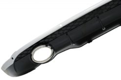 Alternative view of Bakre støtfanger Diffuser egnet for AUDI Q5 8R (11.2008-2016) Piano Black Chrome Inserion S-Line Design