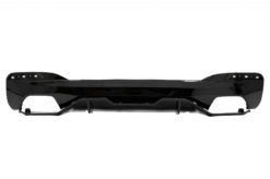 Alternative view of Bakre støtfanger Diffuser egnet for BMW 5-serie G30 G31 Limousine Touring (2017-up) med eksospottespisser M Performance Design Black