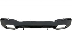 Alternative view of Bakre støtfanger diffuser egnet for BMW 5-serie G30 G31 Limousine Touring (2017-up) med eksospottespisser M Performance Design Black Edition