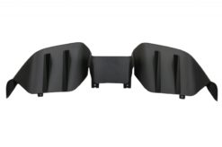 Alternative view of Bakre støtfanger Diffuser egnet for Ford Mustang Mk6 VI Sixth Generation (2015-2017) RTR Design Matte Black