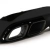 Bakre støtfanger diffuser med svart eksospottedemper egnet for Mercedes C Class W206 S206 Sport Line (2021-Up) C63 Design | Bakre støtfanger diffuser med svart eksospottedemper egnet for Mercedes C Class W206 S206 Sport Line (2021-Up) C63 Design |